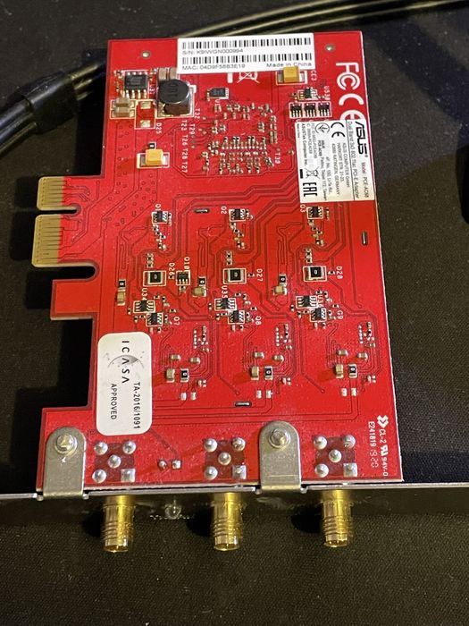 ASUS PCE-AC68 беспроводной двухдиапазонный адаптер