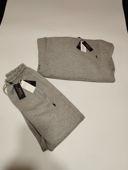 Nowy komplet dresowy dresy bluza Polo Ralph Lauren męski czarny