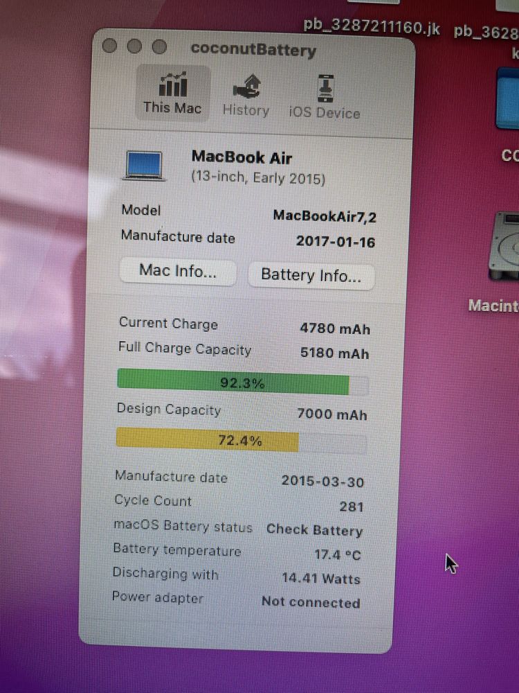 Macbook Air 2017 i5