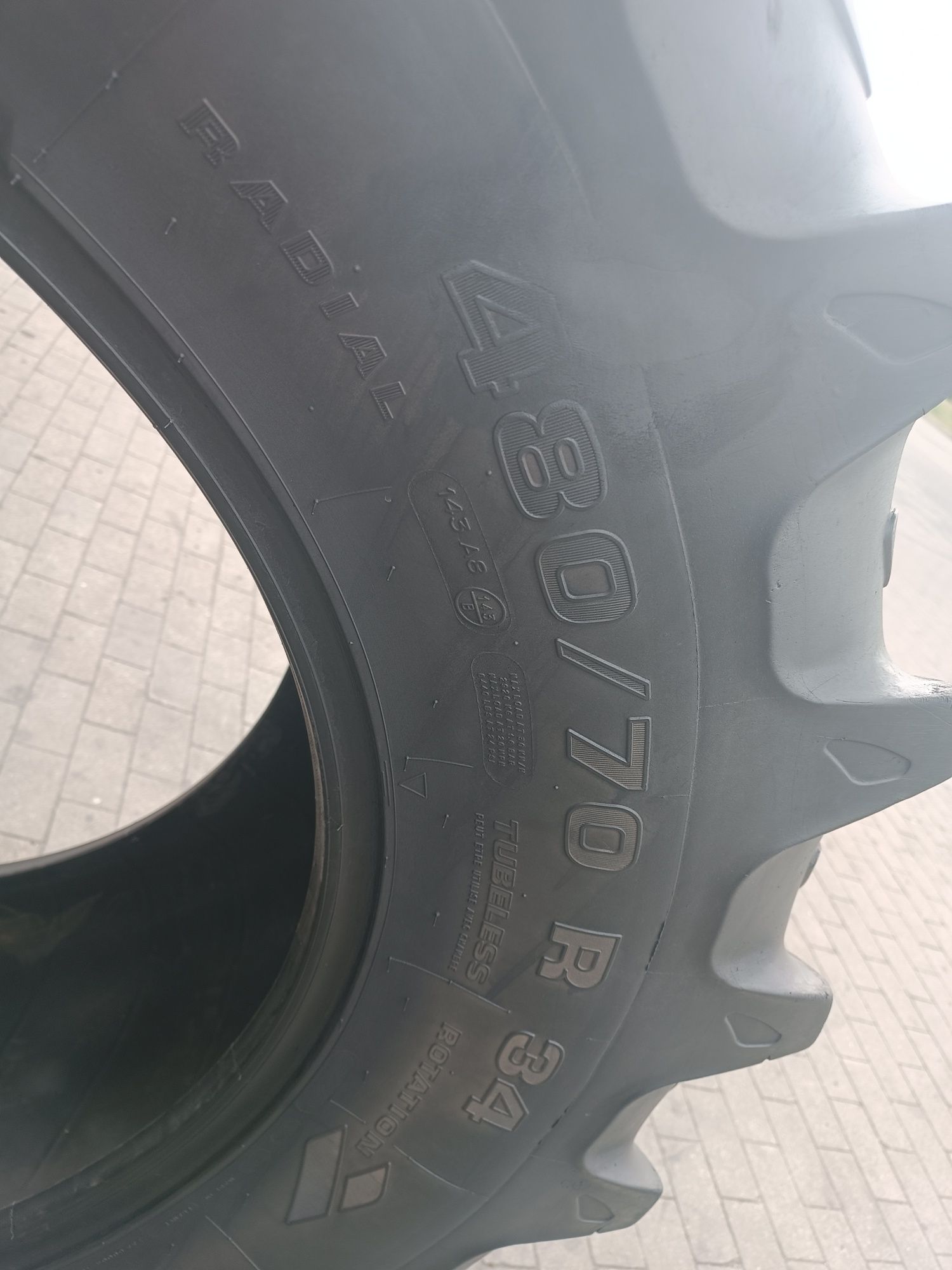 480/70R34 Kleber Fitker  16.9R34