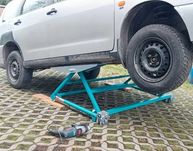 podnośnik wahadłowy podnośnik nożycowy mobilny udźwig 2000 kg - Nowy!