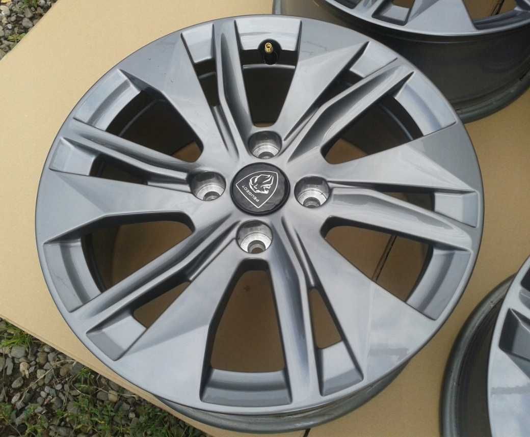 oryginalne nowe felgi r16 szare peugeot 208  2008 nowy model 6,5j et32