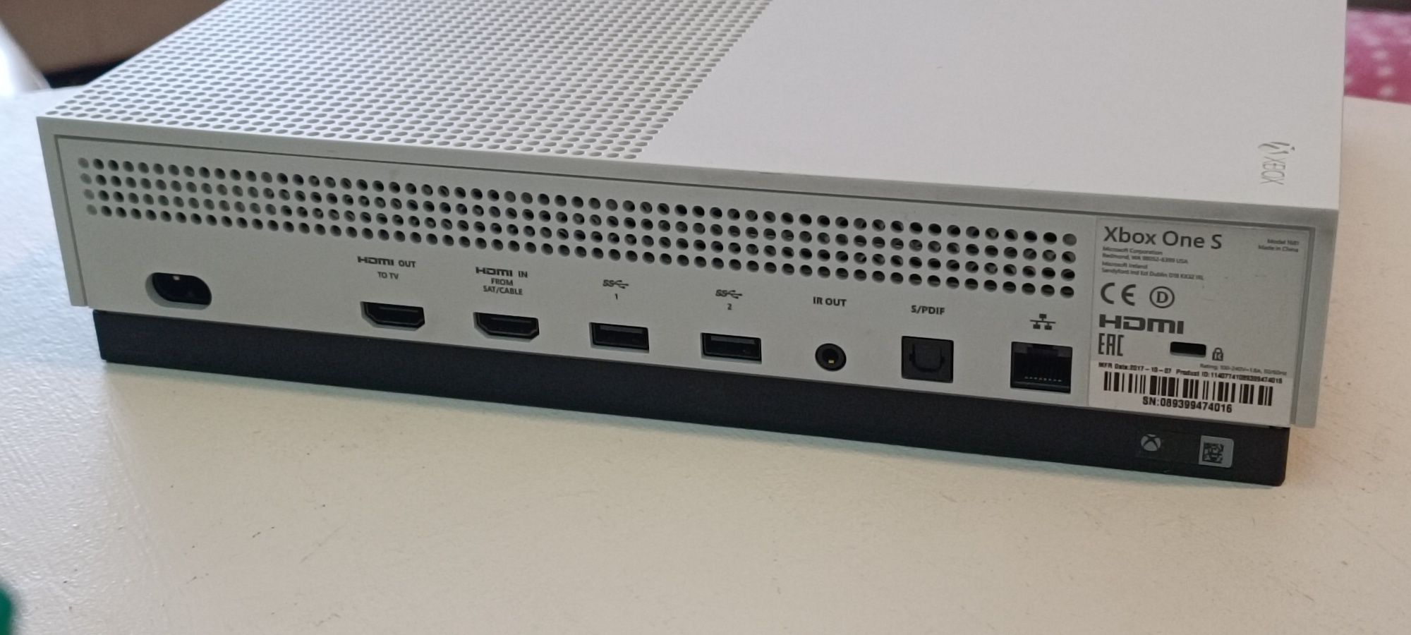 Xbox One S como nova