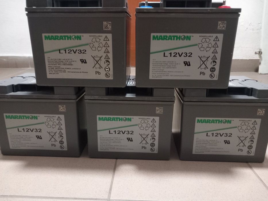 Akumulator,Bateria-MARATHON 12V 32Ah