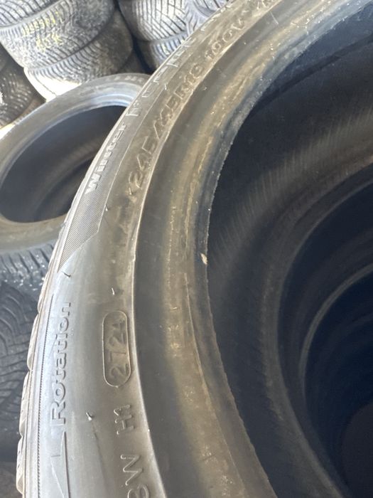 Шини 245/45 R18 Hankook   пара зима.склад.шиномонтаж