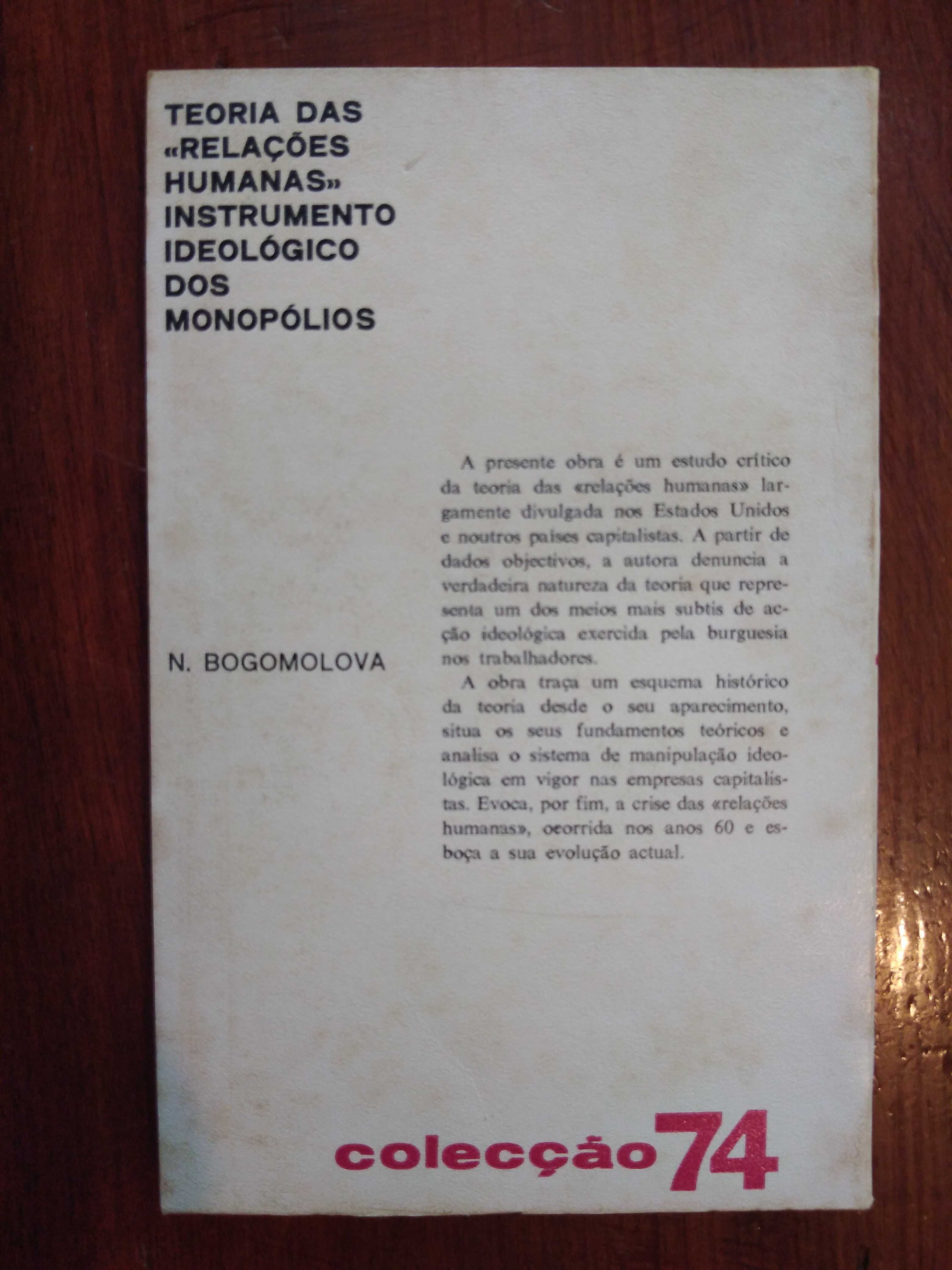 Teoria das “Relações Humanas”, instrumento ideológico dos monopólios