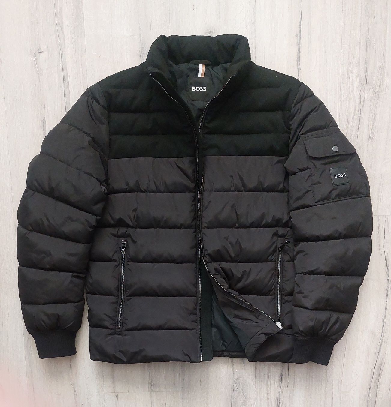 Hugo Boss nowa kurtka puchowa męska zimowa r. 50/L