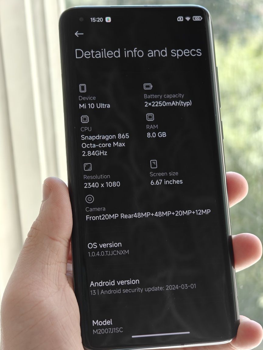 Xiaomi mi 10 ultra 8/128