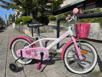 Bicicleta de menina 4-6 anos
