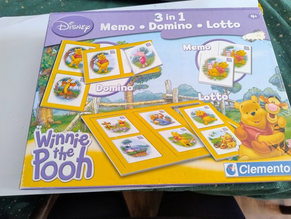 Gra memo Kubuś Puchatek