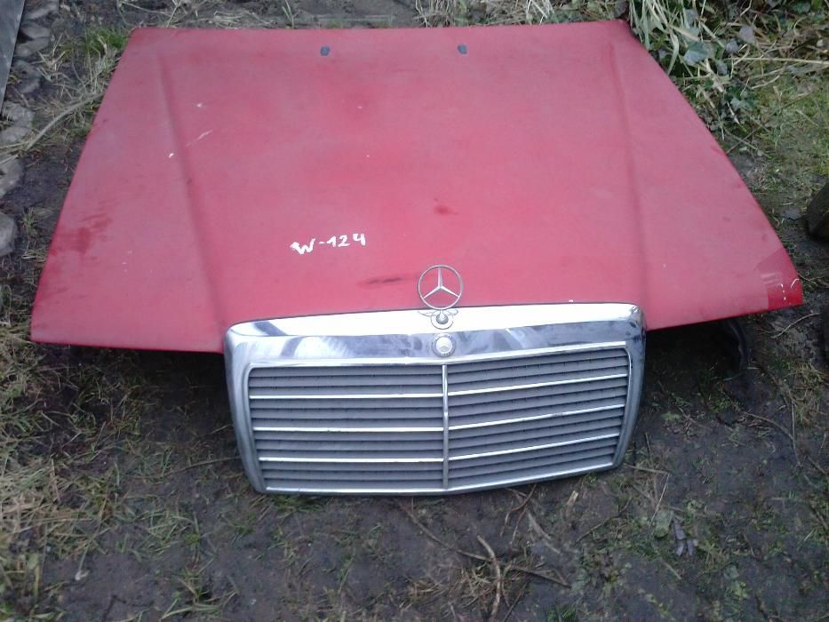 Mercedes w 124 kompletna oryginalna maska przednia