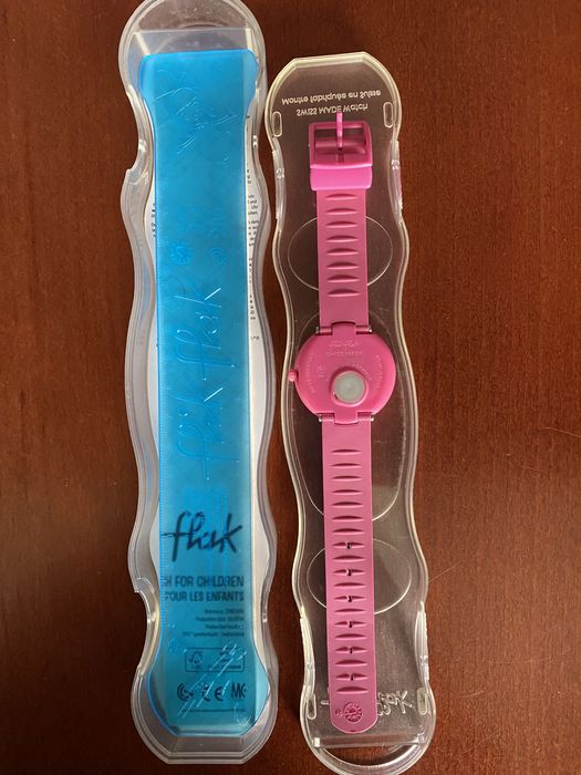 Relógio de menina rosa