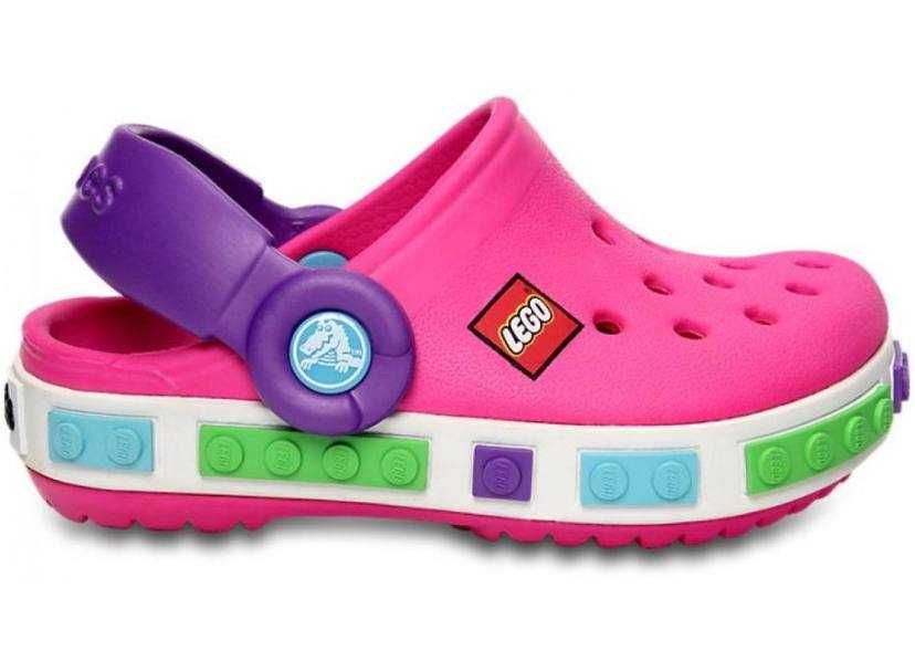 Крокс Crocs LEGO дитячі крокси сабо сабо ЛЕГО сланці дитяче взуття