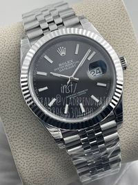 наручные часы Rolex datejust 41 steel gray