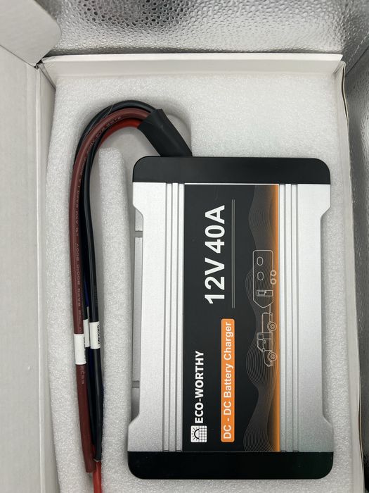 Зарядний пристрій ECO-WORTHY 12V 40A DC to DC