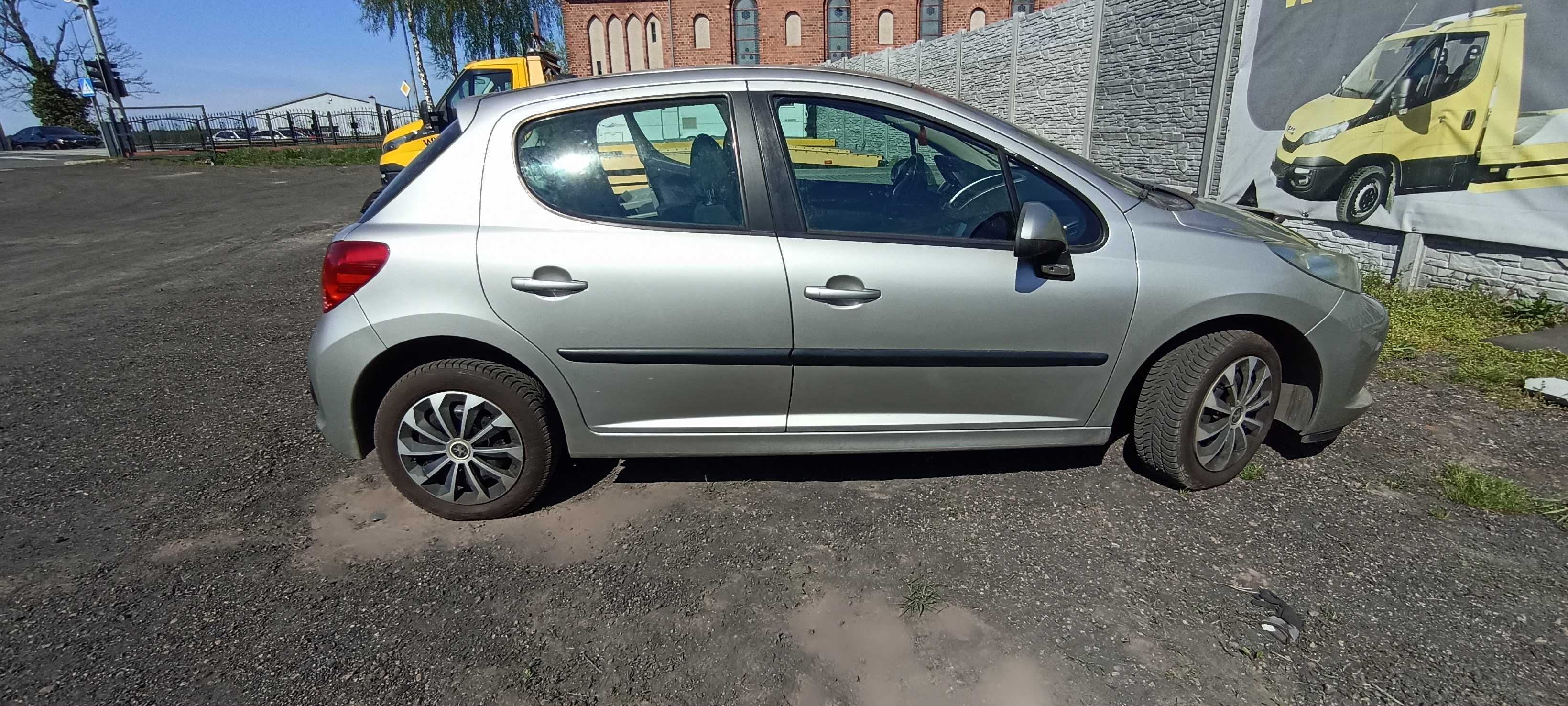 deska kokpit airbag pasy sensor peugeot 207 1.4 b hb