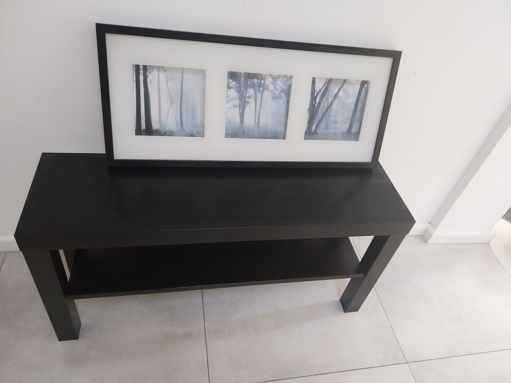 Stolik rtv Ikea lack plus obrazek