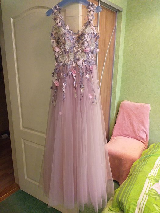 Нежное вечернее платье/выпускное