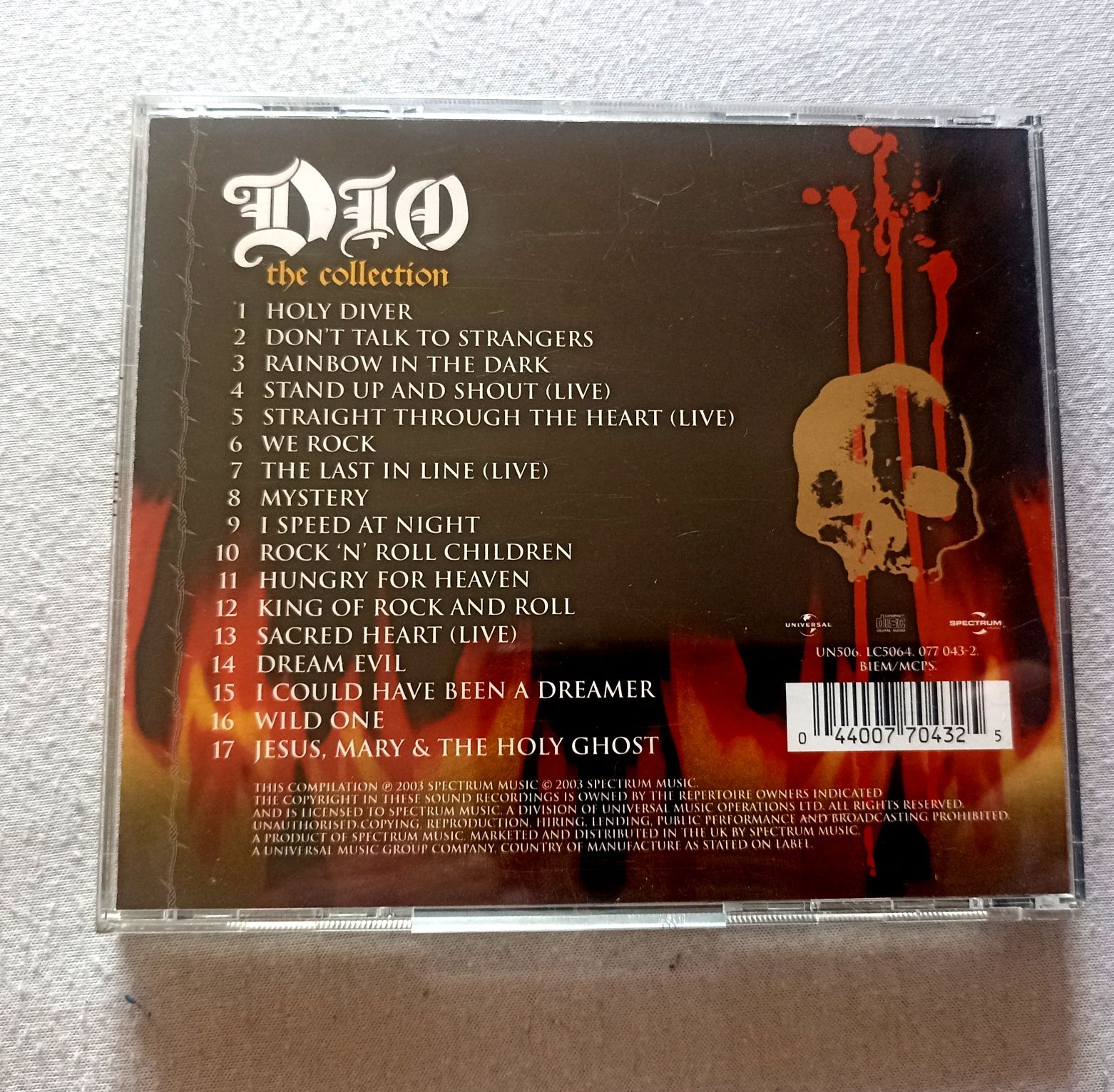 DIO - THE COLLECTION !! CD !! Rainbow Black Sabbath Elf Deep Purple