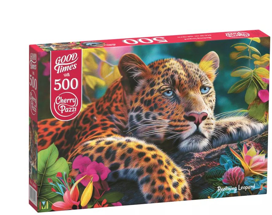 Puzzle 500 elementów. Leopard 20166. CherryPazzi