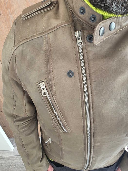 Casaco de pele genuína italiana Bray