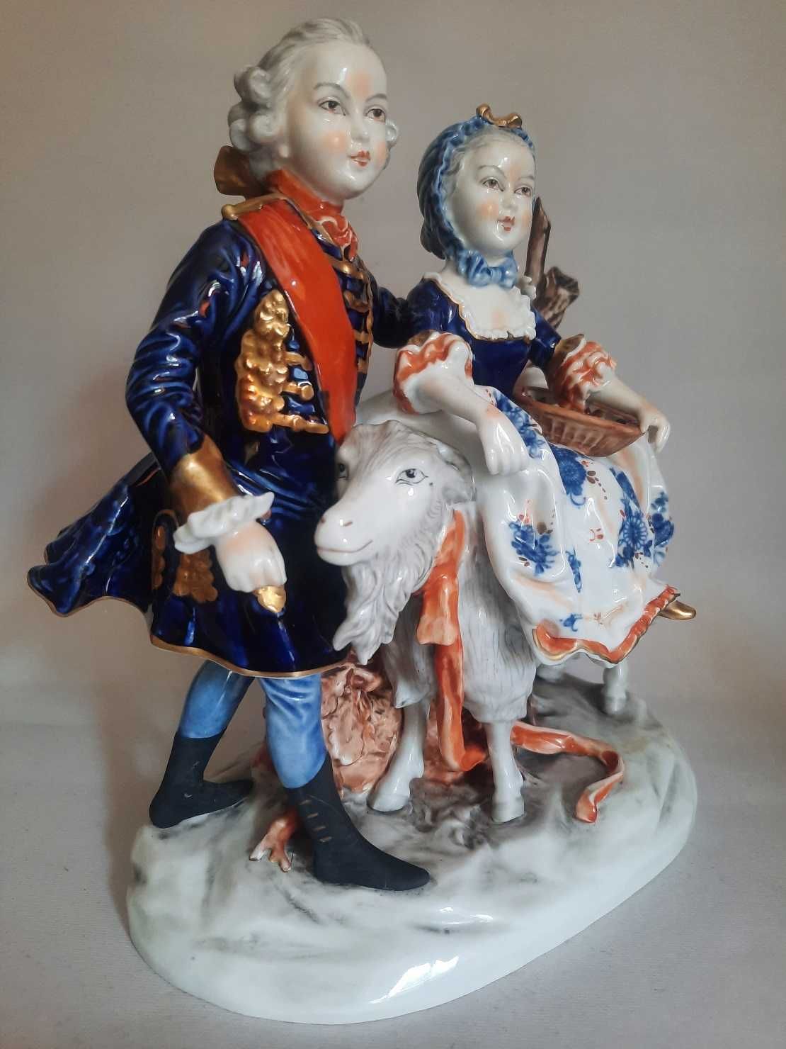 Unterweissbach принц Карл и принцесса Антуанетта на козле.