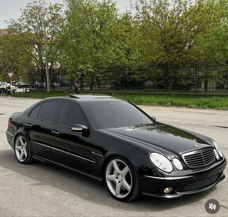 Amg передній бампер mercedes w211 орихінал