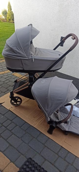 Cybex priam 4.0 tose gold grey 2w1 plus dodatki