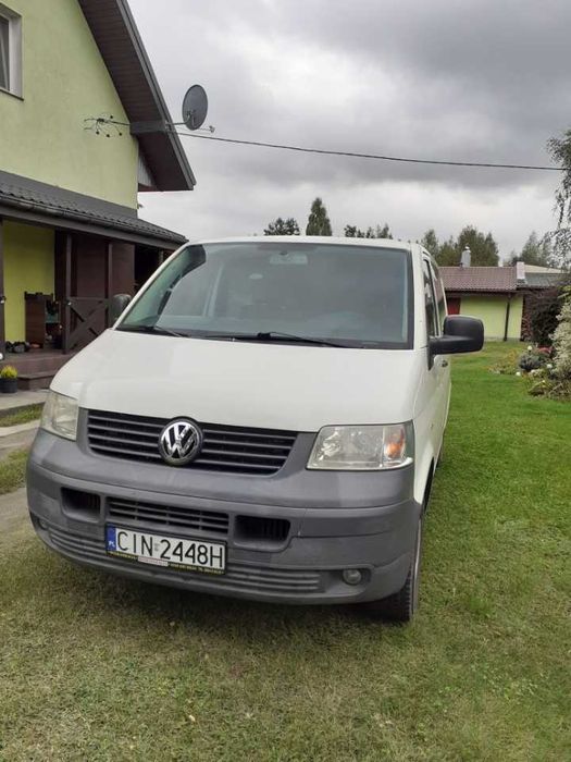 VW TRANSPORTER 1,9 DISEL , 2008r, 5 os., klimatyzacja, od ręki