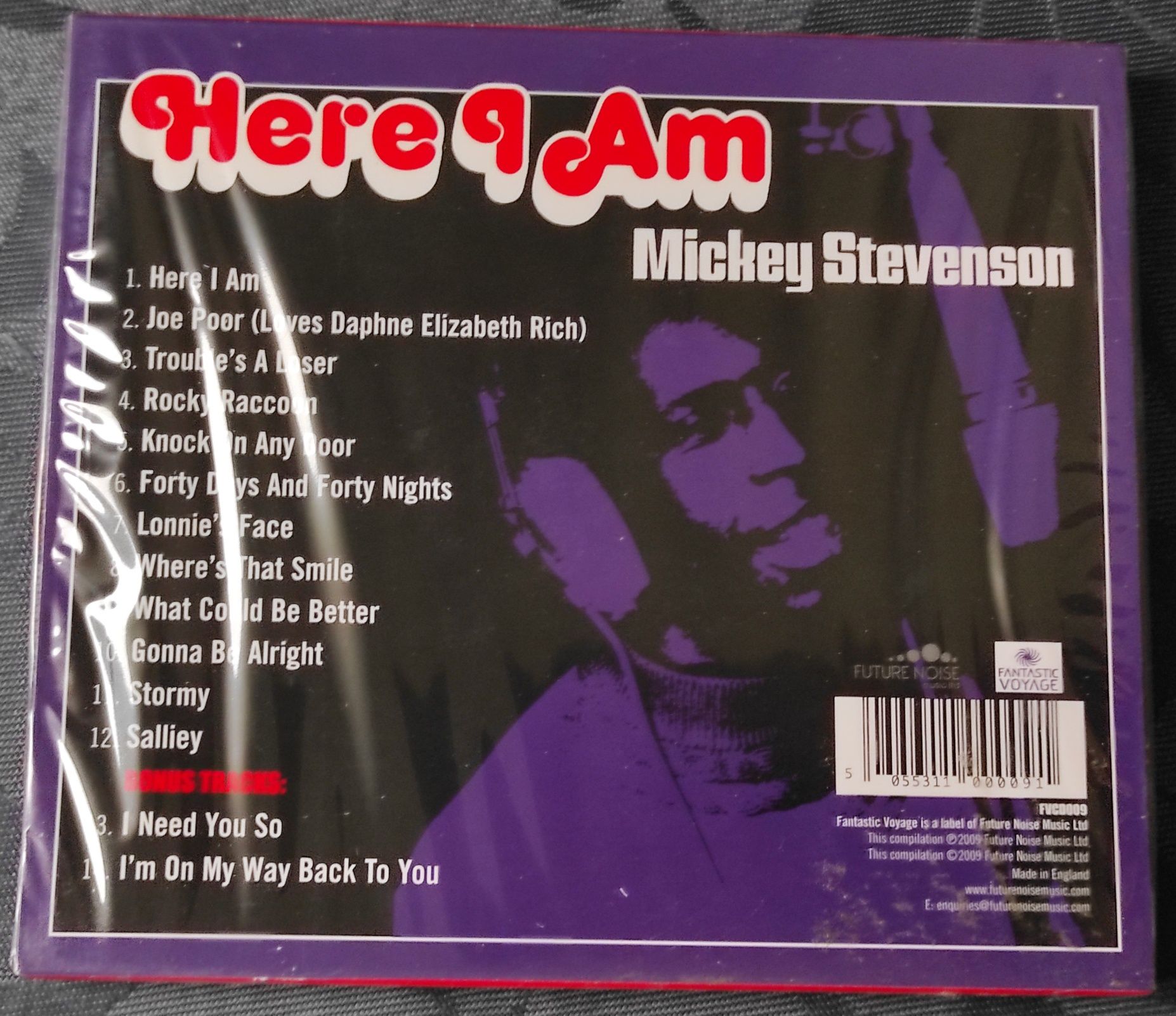Mickey Stevenson - Here I Am CD Novo