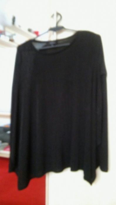 Elegancka czarna bluzka M- reserved