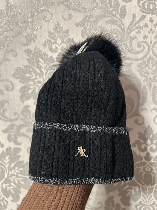 Czarna czapka nowa z metką