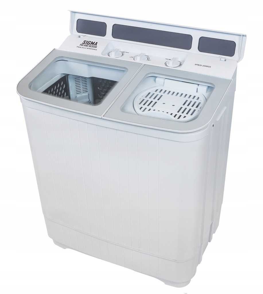 Nowa Pralka z wirówką  5kg prania + 2kg wirowania Dobra Tania Pojemna
