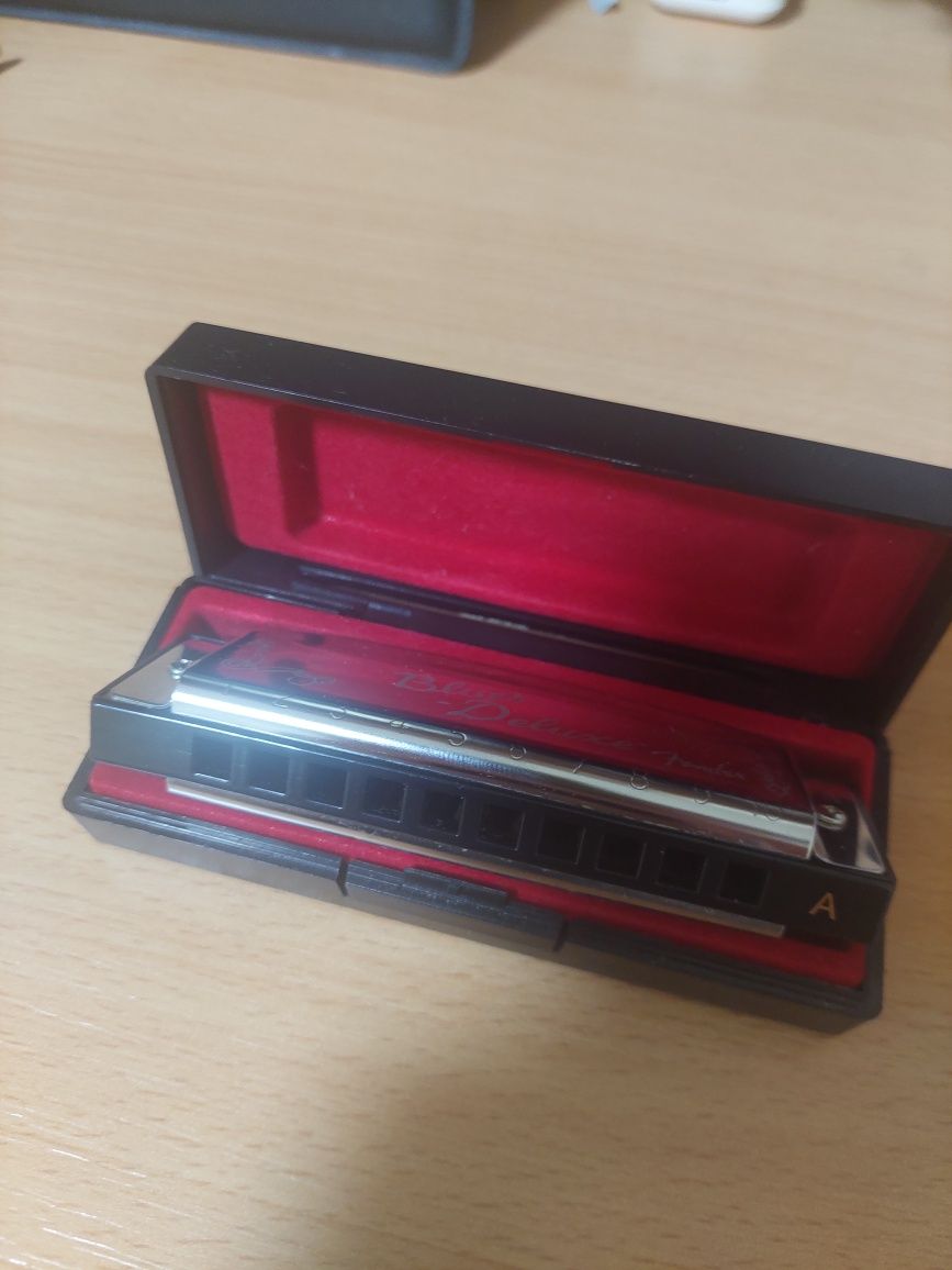 Губна гармошка Fender blues delixe harmonica a