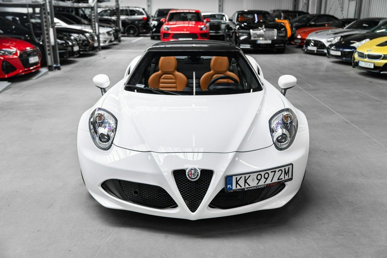 Alfa Romeo 4C SPIDER, Salon PL, Jeden Właściciel, Niski Przebieg, Faktura VAT