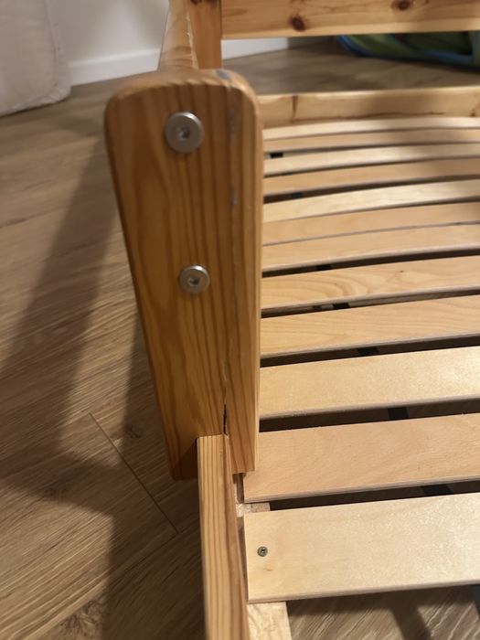 Lóżko dziecięce domek z materacem