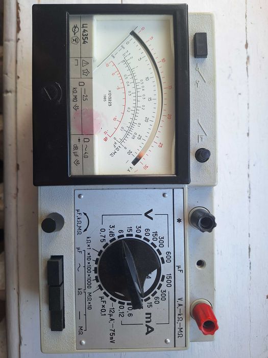 АВО-5, Ц4354 и ГДР прибор,  измерительные головки.