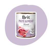 Brit Pate&Meat Lamb Jagniecina 6x800g Karma mokra dla psa