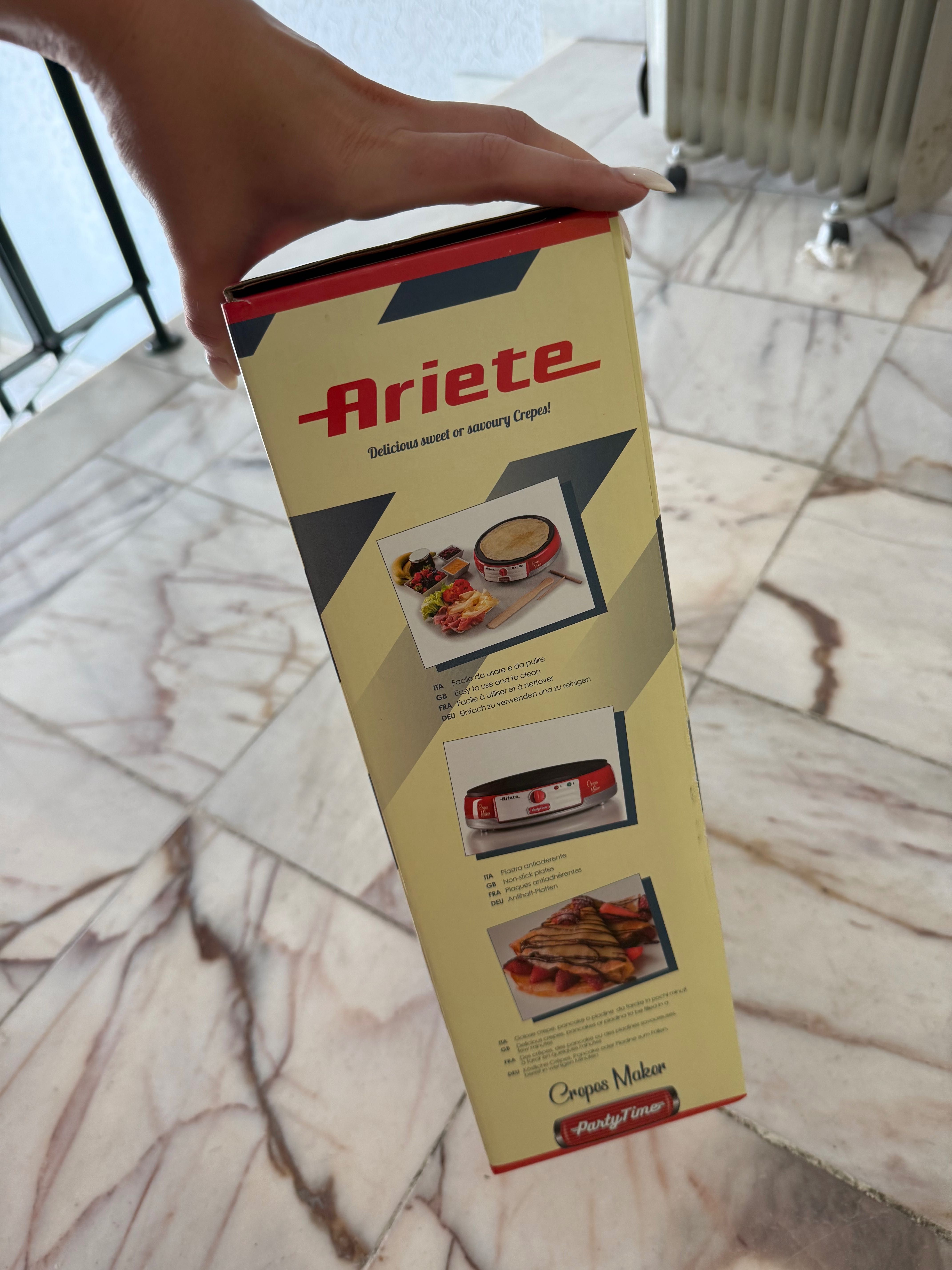 Máquina de fazer crepes nunca usada
