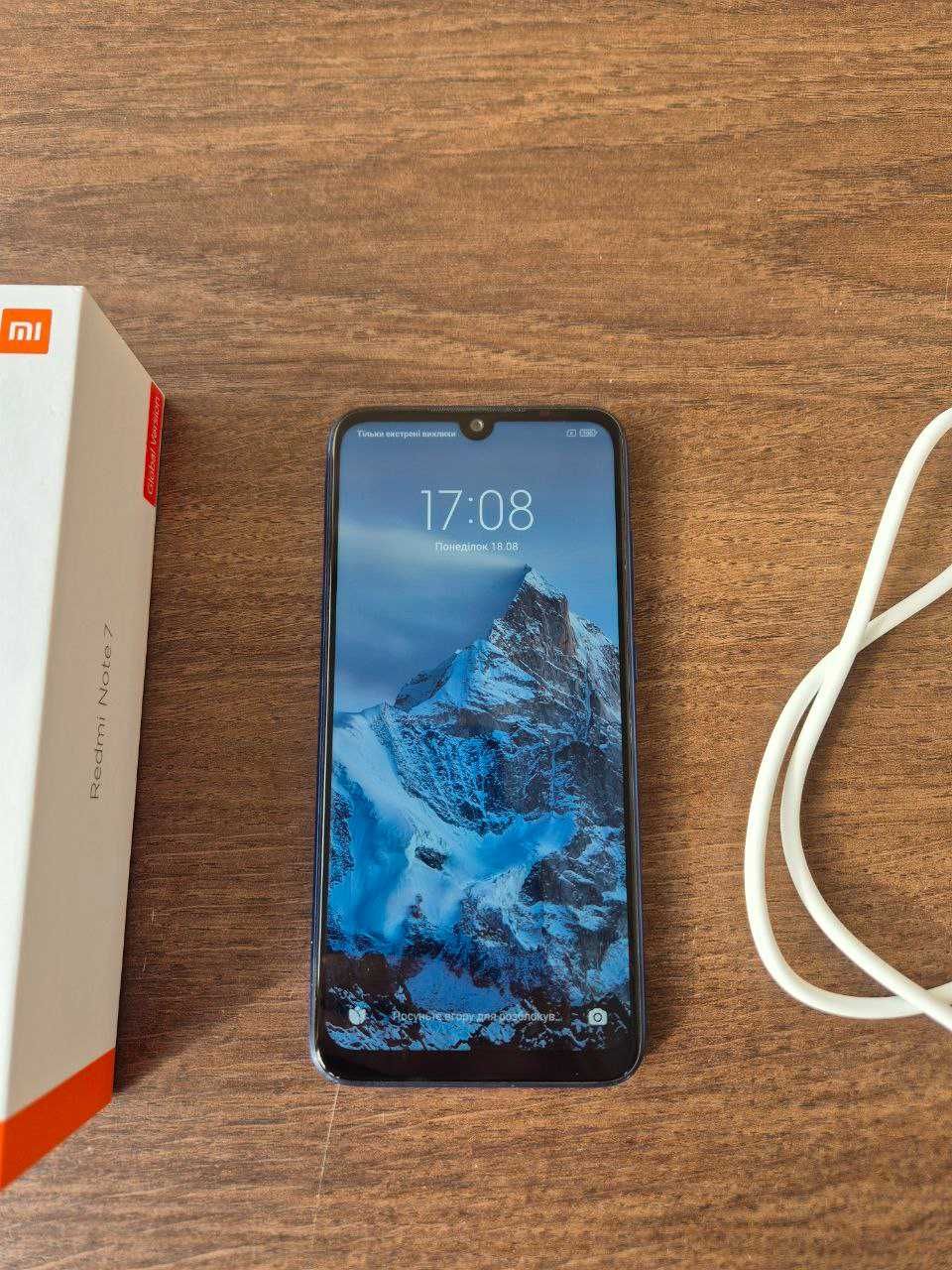 Смартфон Redmi Note 7 (4/64 GB) Neptune Blue ІДЕАЛЬНИЙ СТАН
