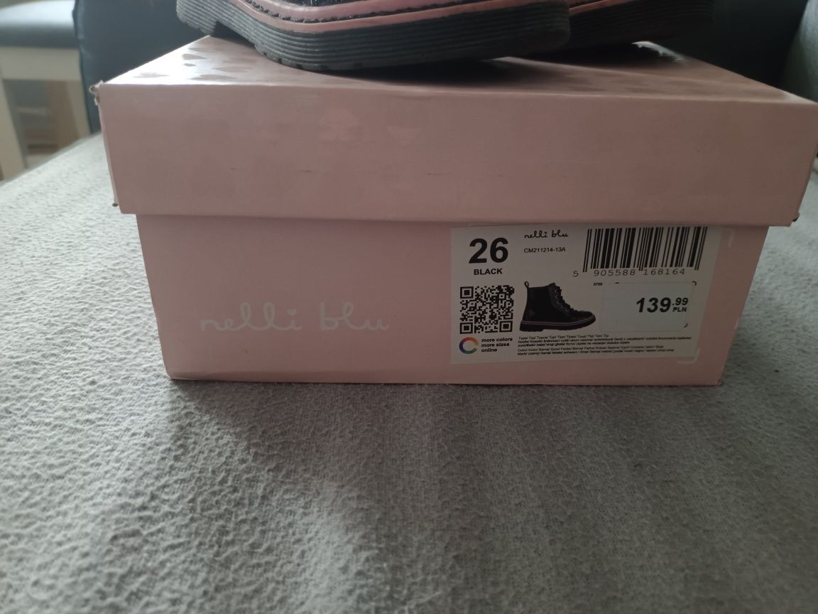 Buty Nelli blu rozmiar 26 kotki