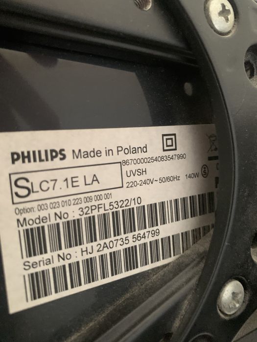 Televisao Phillips Flat Tv HD Ready 32’