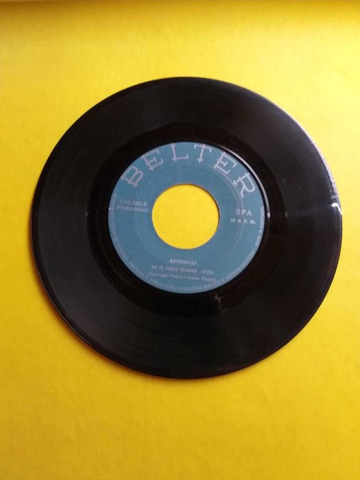 Single Vinil Bacchelli-Prohibido