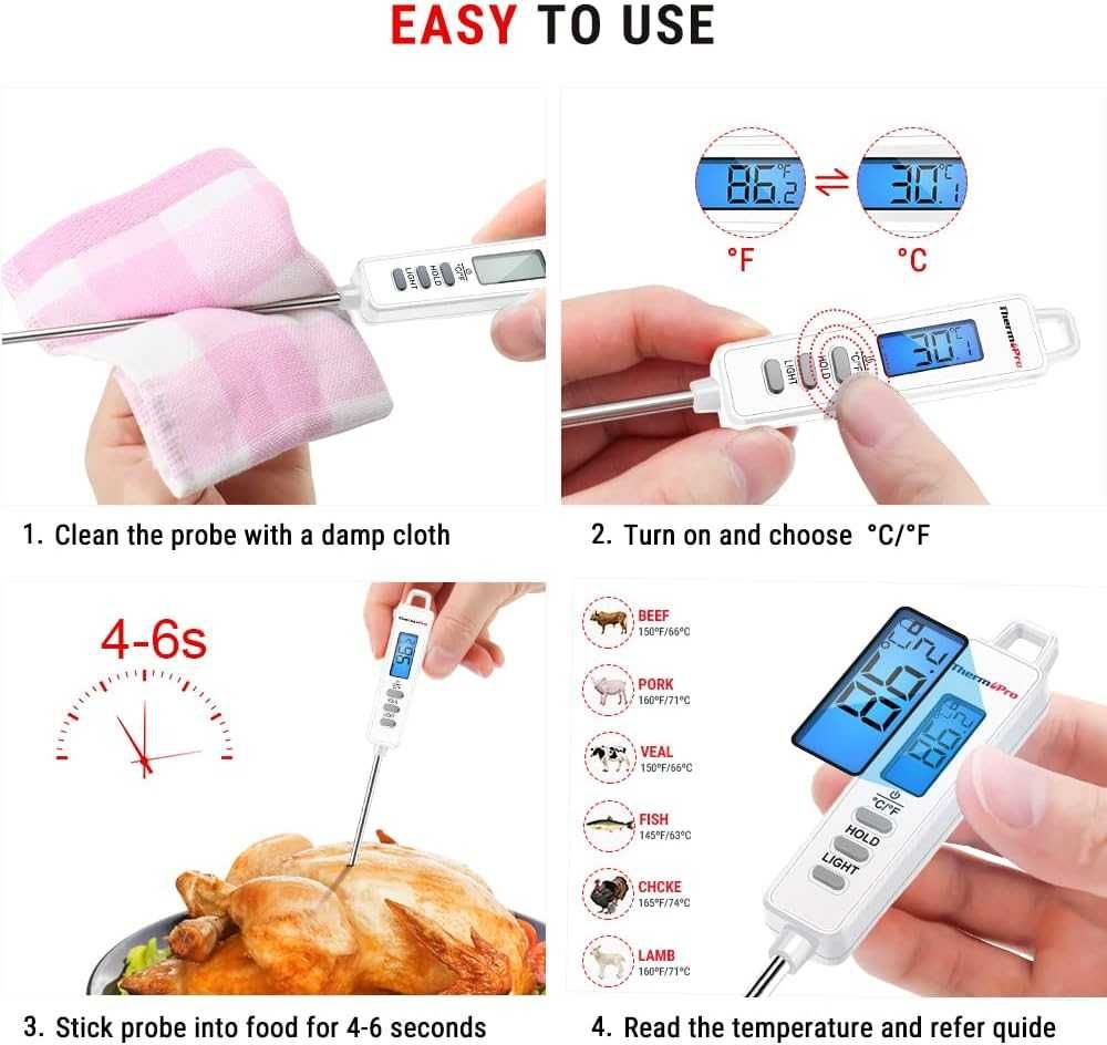 Termômetro de carne ThermoPro TP01