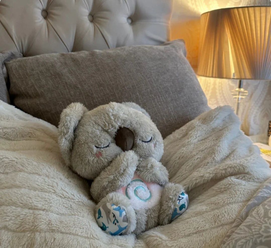 Maskotka Koala Hugge uspokajająca oddychająca świecąca