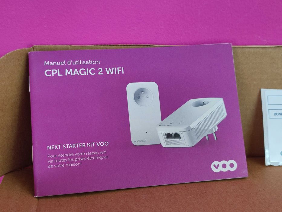 Kit Magic 2 WiFi VOO - Adaptador Powerline