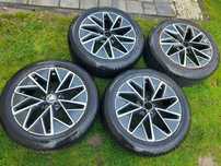 felgi aluminiowe z oponami 17" skoda audi vw