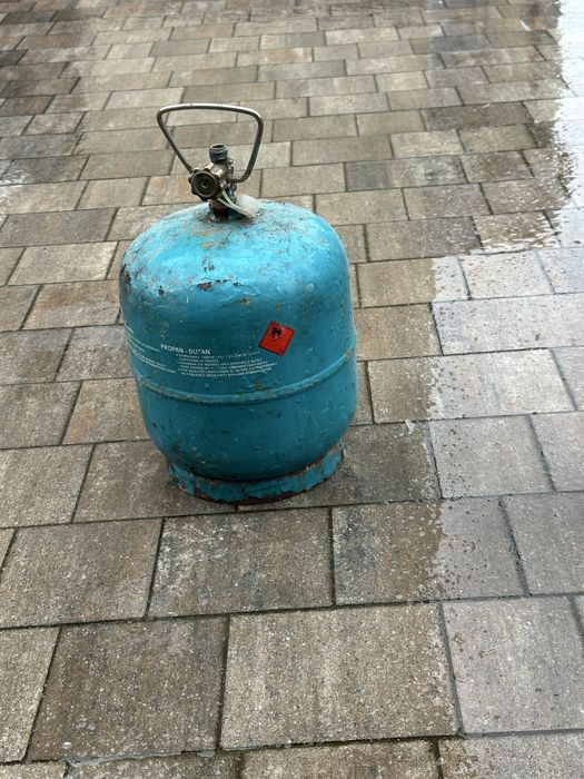 Butla gazowa turystyczna tyby biwak namiot