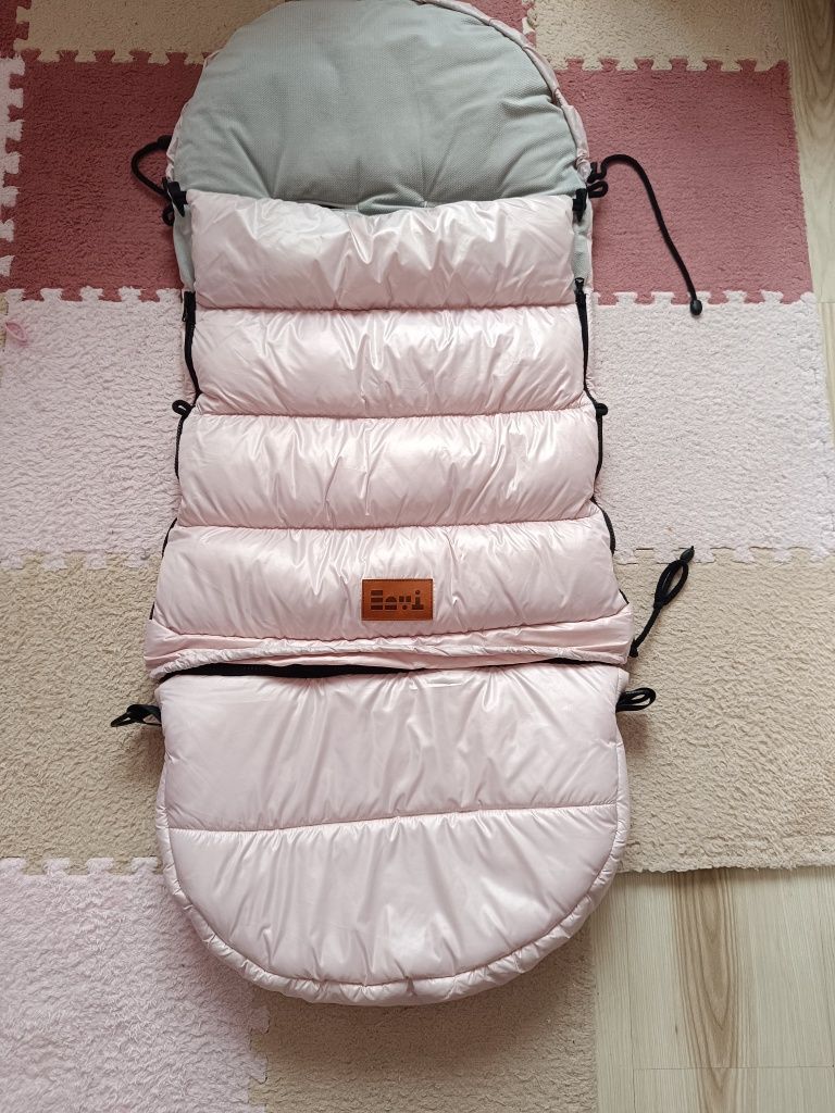 Śpiworek Eevi 3in1 jasny różny stan idealny