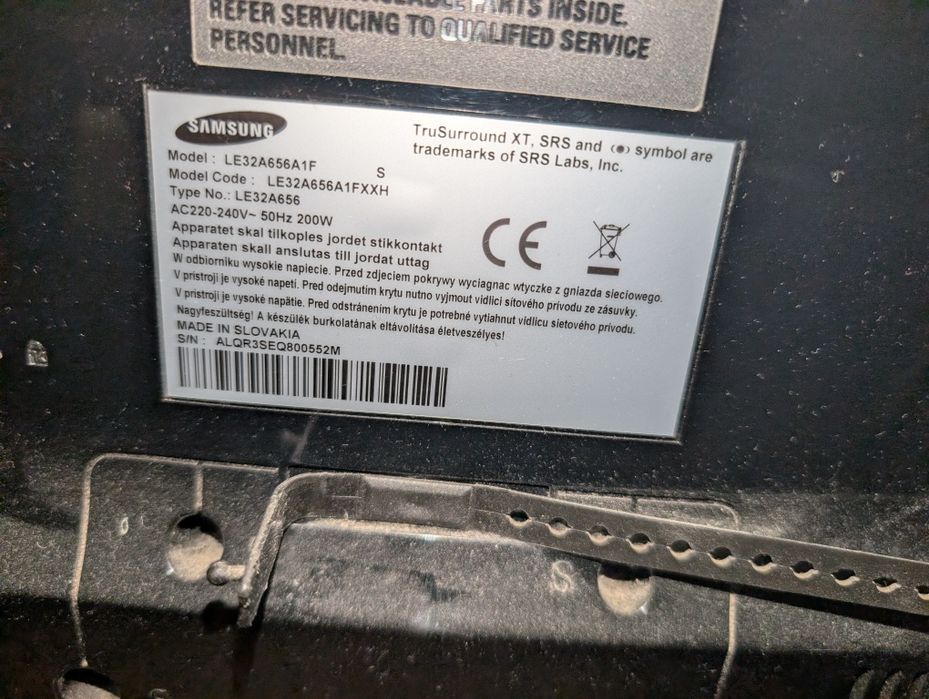 Телевізор Samsung Самсунг 32 дюйма le32a656a1f